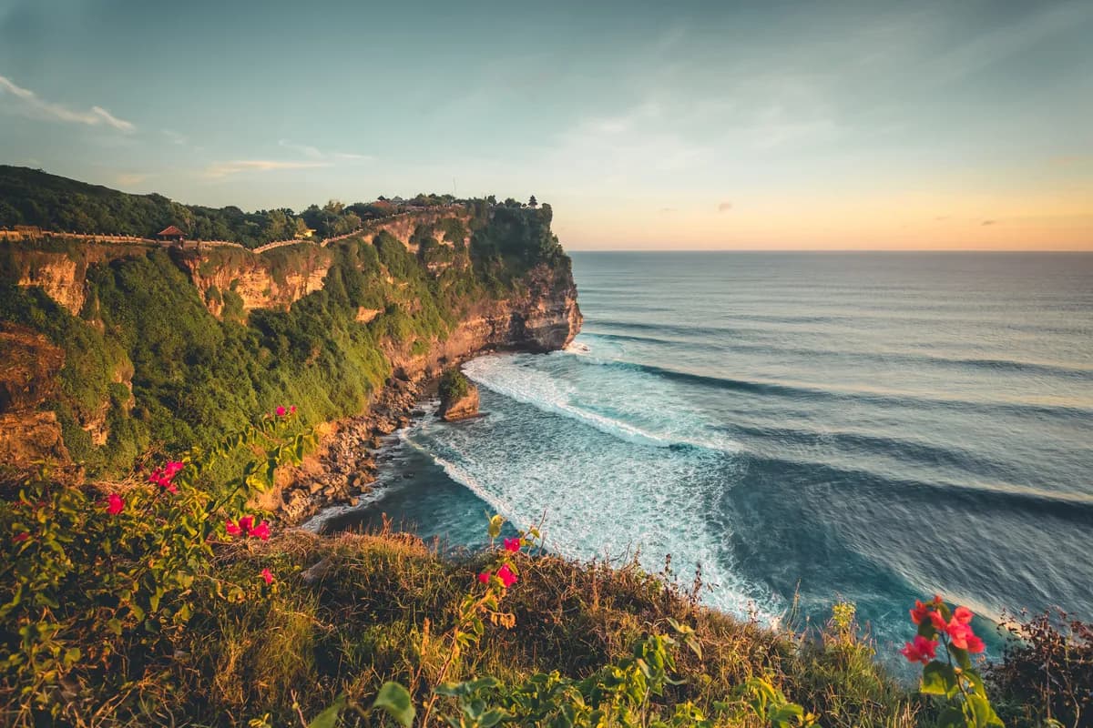 ocean shore Bali