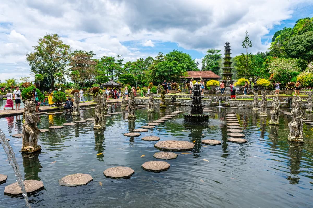 Tirta Gangga at Morning