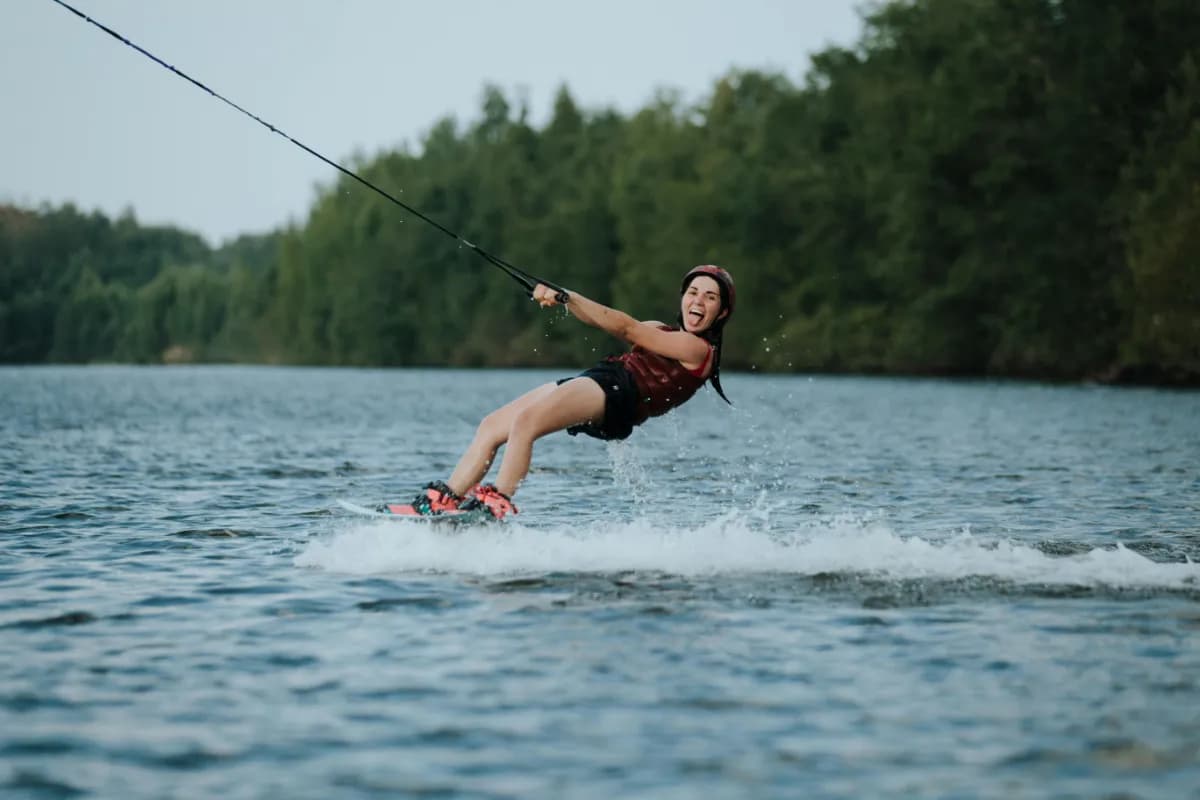 Wakeboarding in Thailand