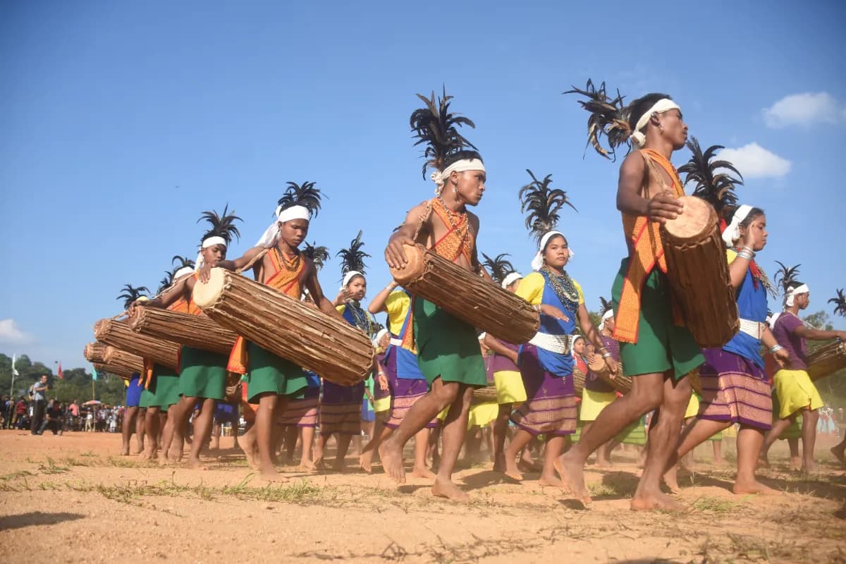 Wangala Dance in Wangala Festival