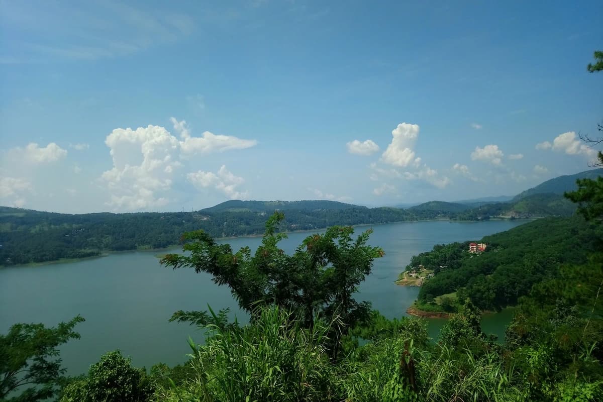 Upper View of Umiam Lake