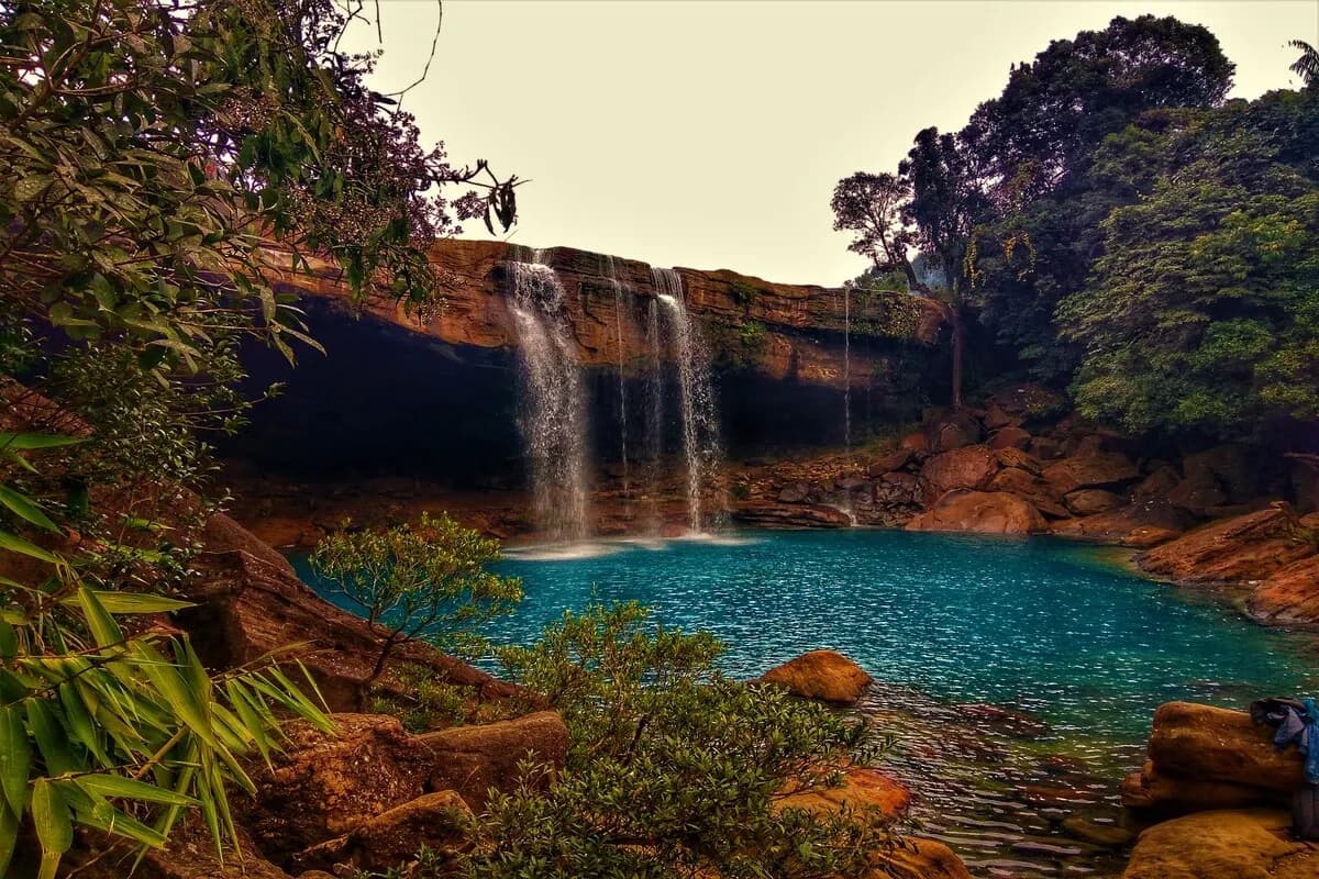 A beautiful View of Krang Suri Falls