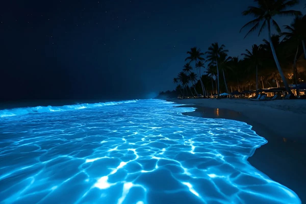 Glowing Beach Lakshadweep