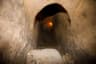 Vietnam War tunnel of Cu Chi at Saigon in Vietnam