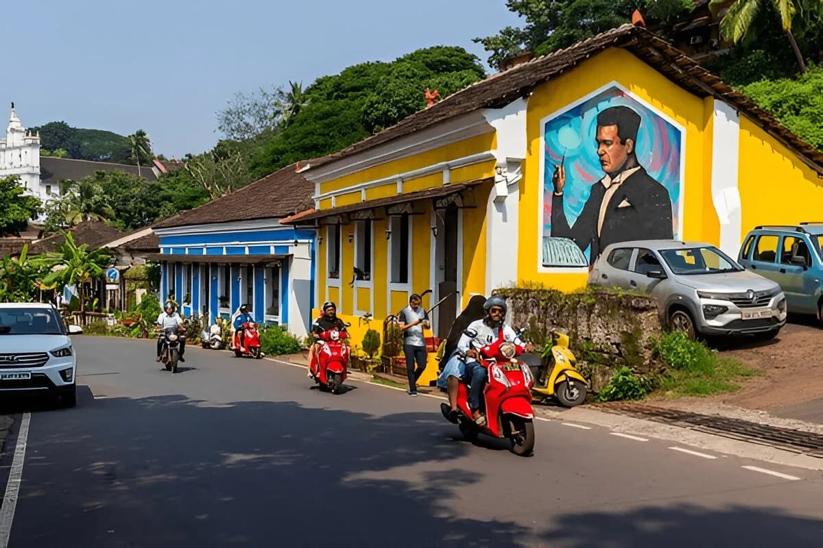 Fontainhas old quarter