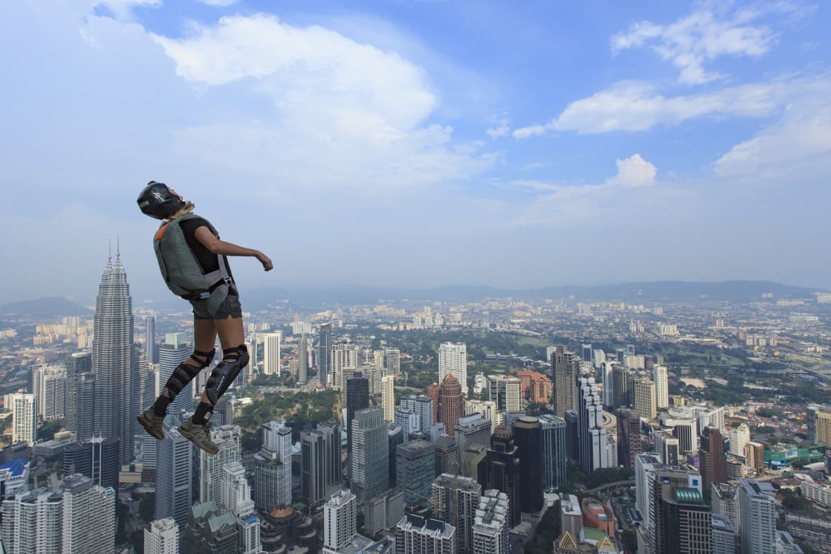 Skydiving in Malaysia