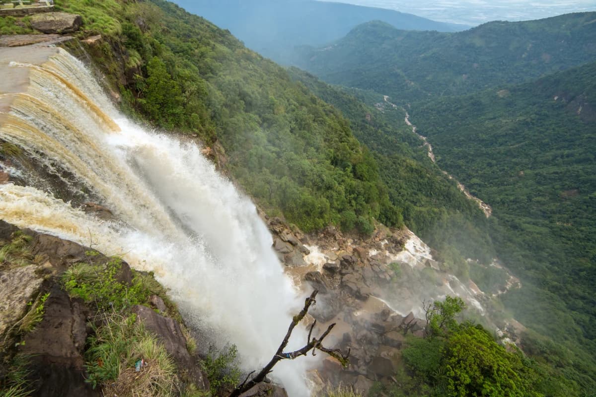 Seven Sister Waterfall View at top