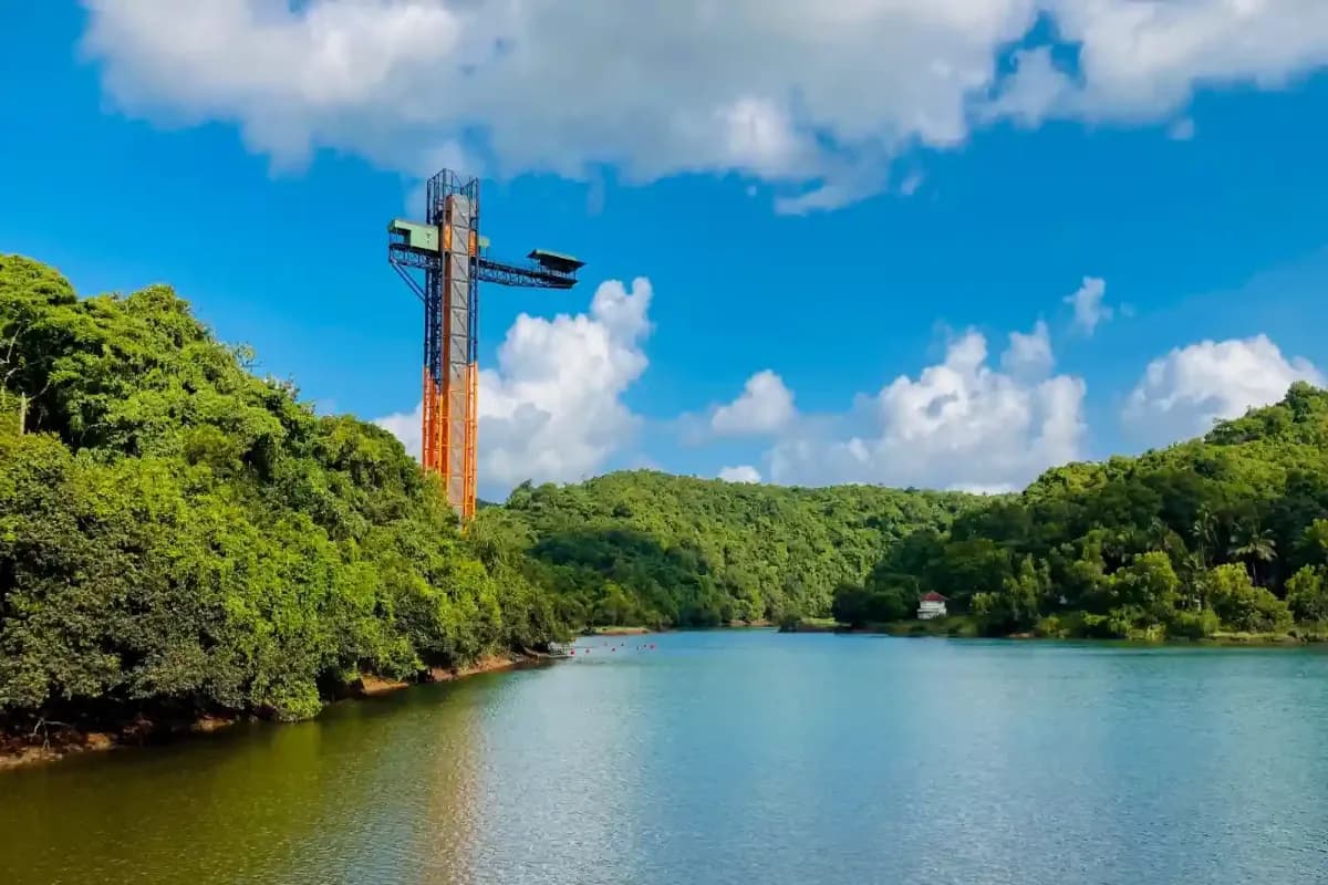 Bungee jumping in Goa