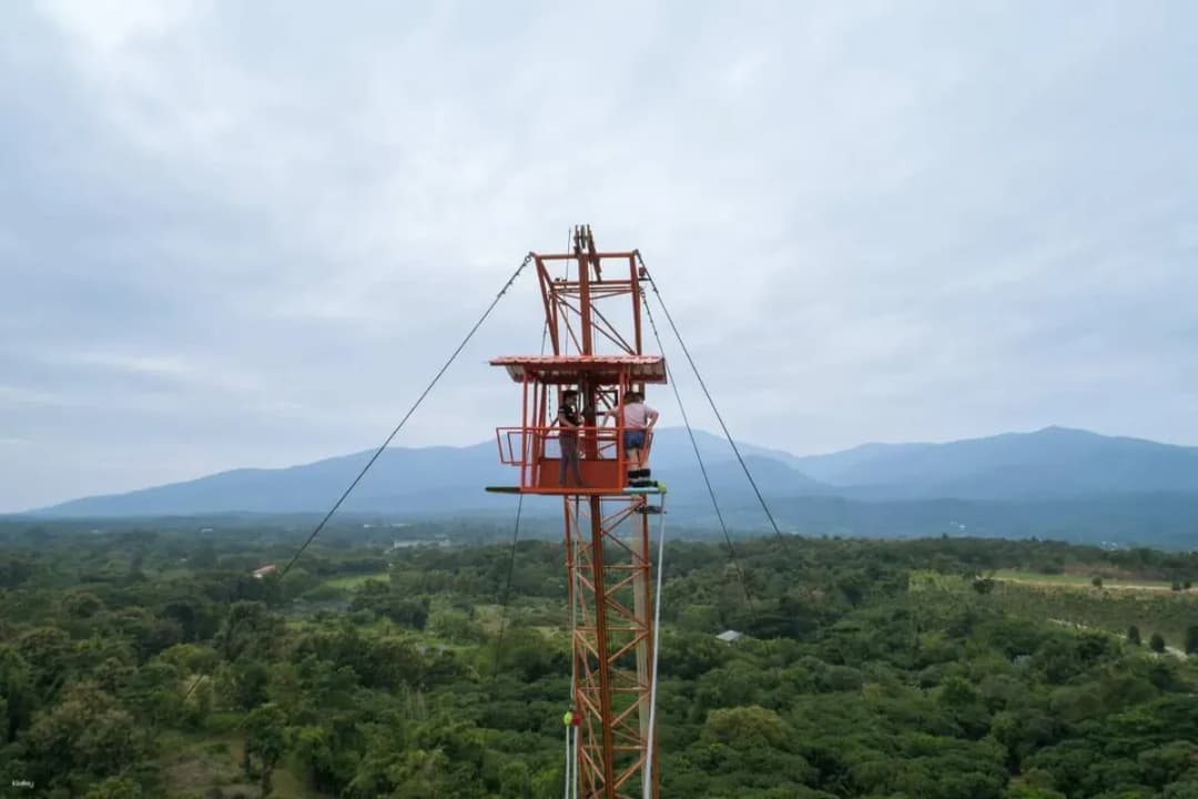 Jungle Bungy Jump Chiang Mai Thailand