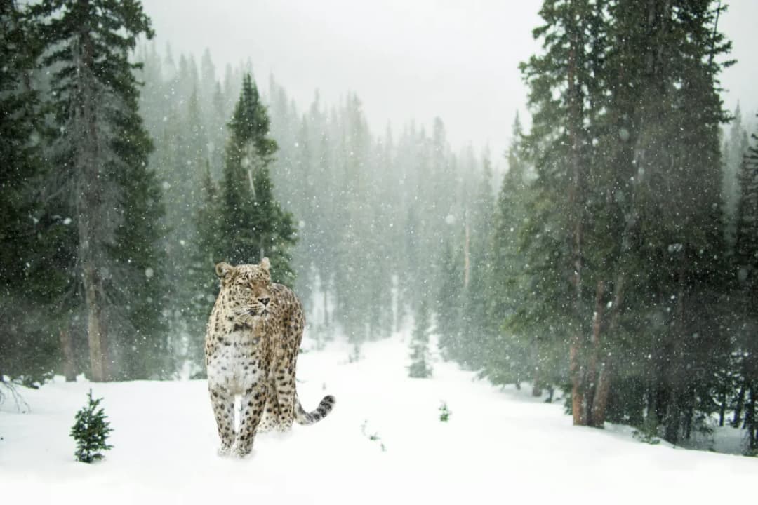 Snow Leopard Habitat