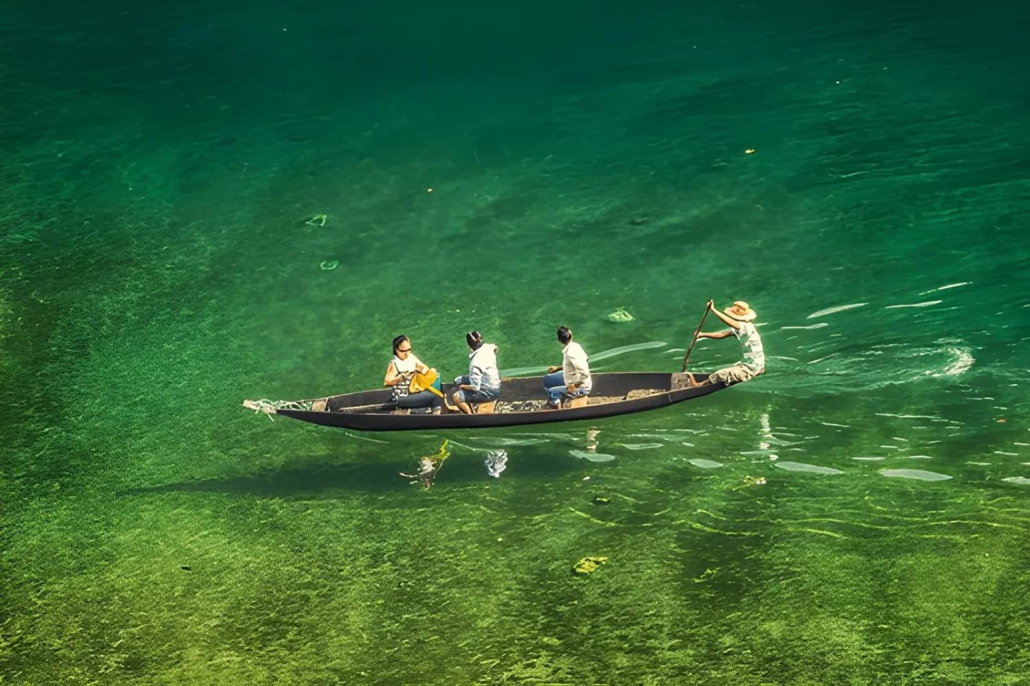 Boating at Dawki River