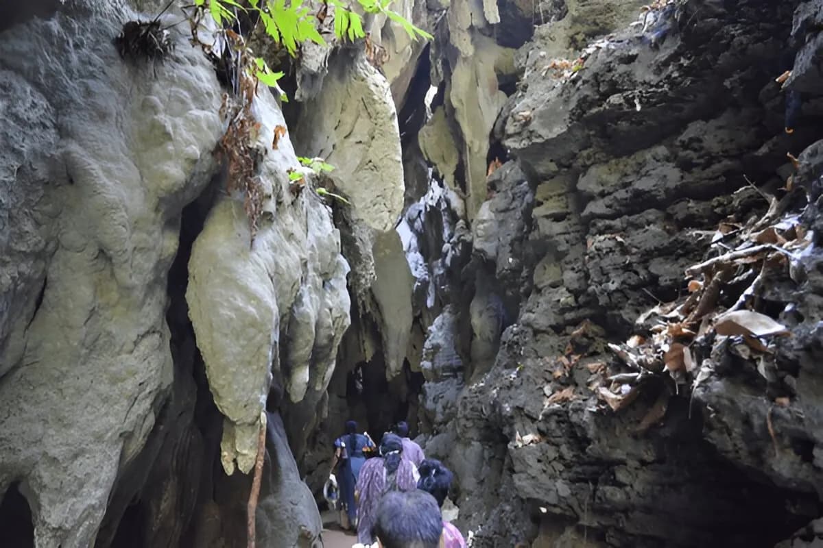 Limestone Caves in the Andaman