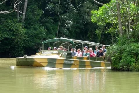 Army Duck Rainforest Tour