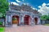 Colorful imperial city gate