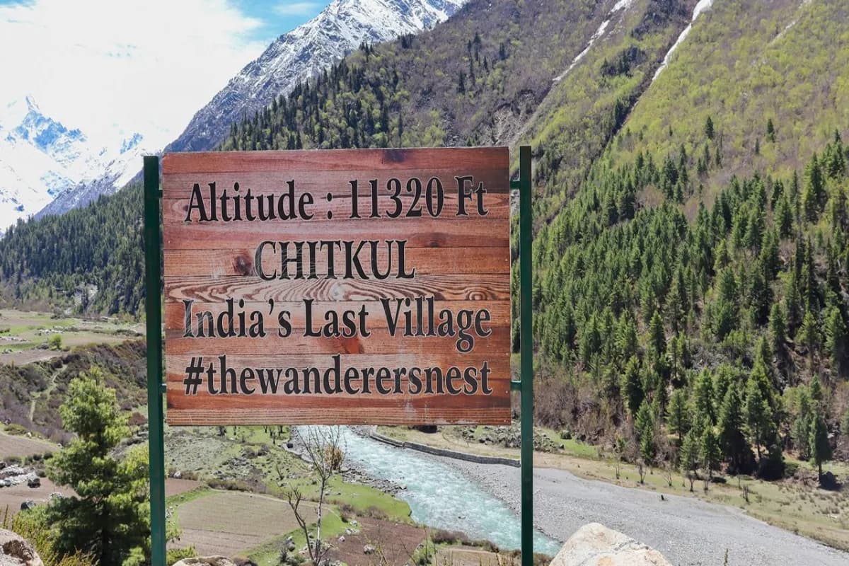 Chitkul at 11320 Ft