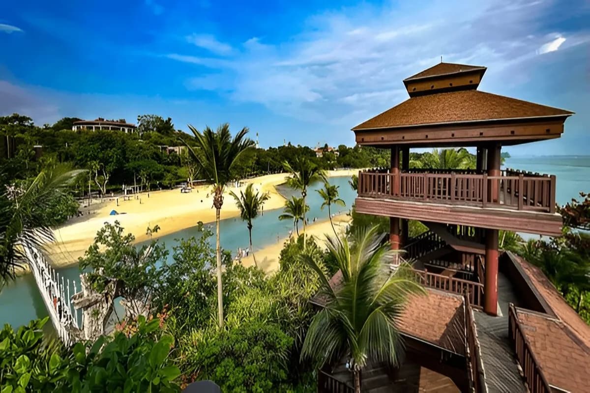Sentosa Beach Singapore