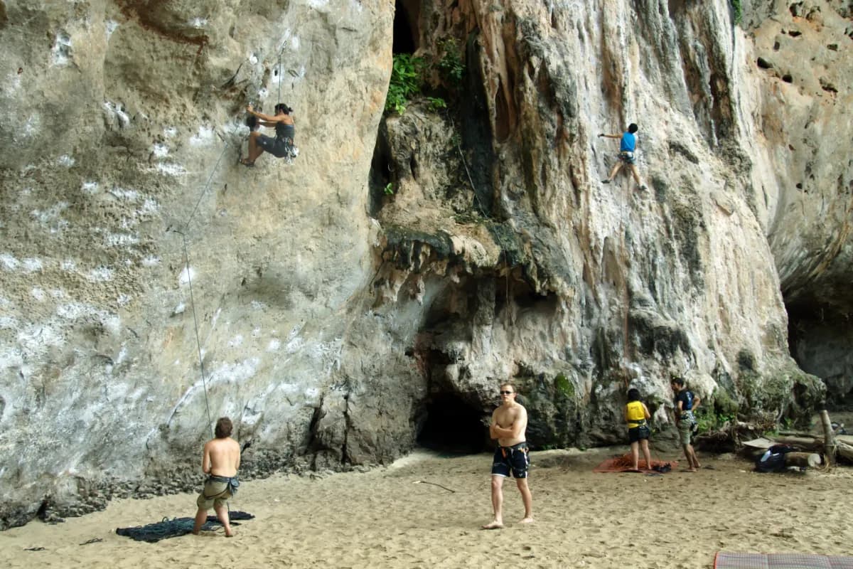 Rock Climbing in Thailand