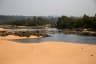 Nongkhnum, largest river island covered in golden sands