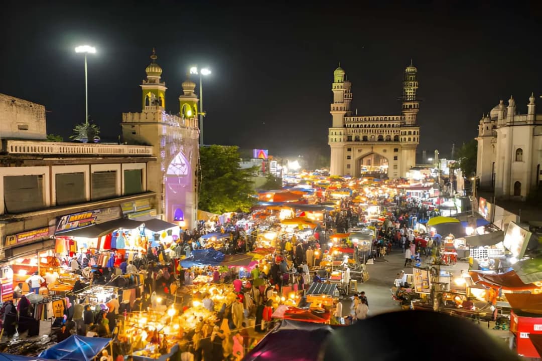 Bustling Local Markets