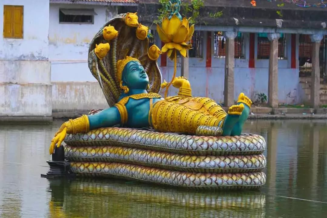 Unique Idol of Lord Vishnu