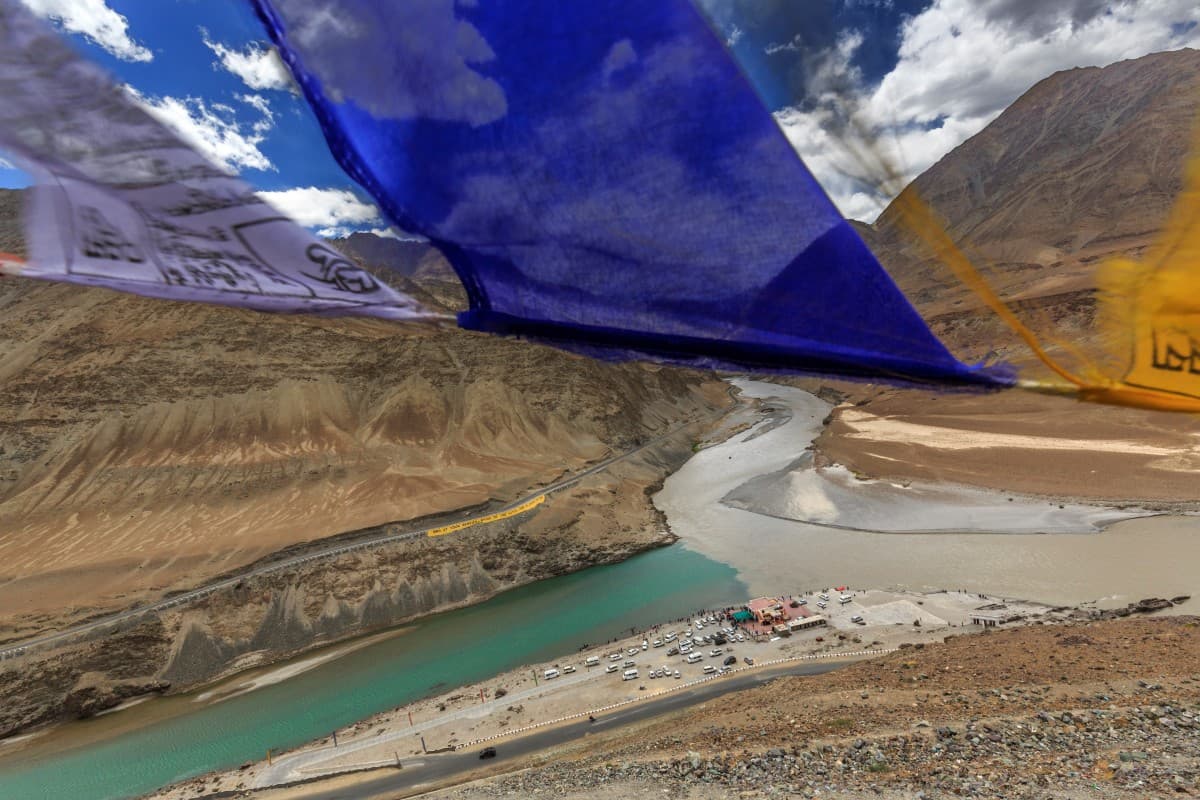 Sangam Point (Indus-Zanskar Confluence)