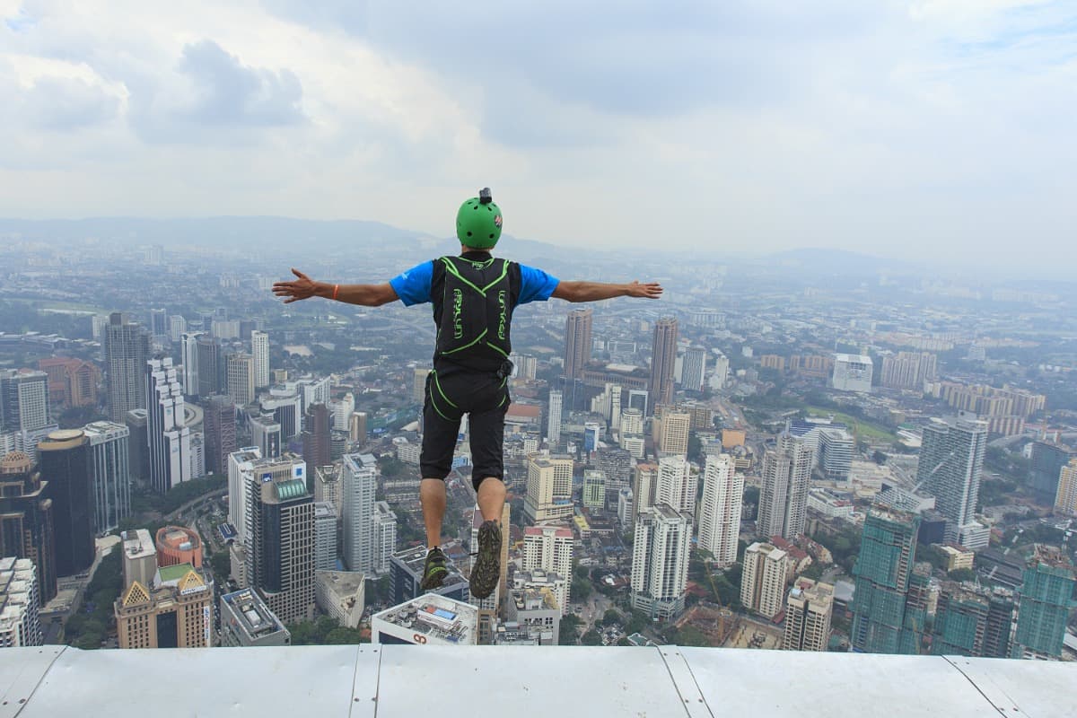 Skydiving in Malaysia
