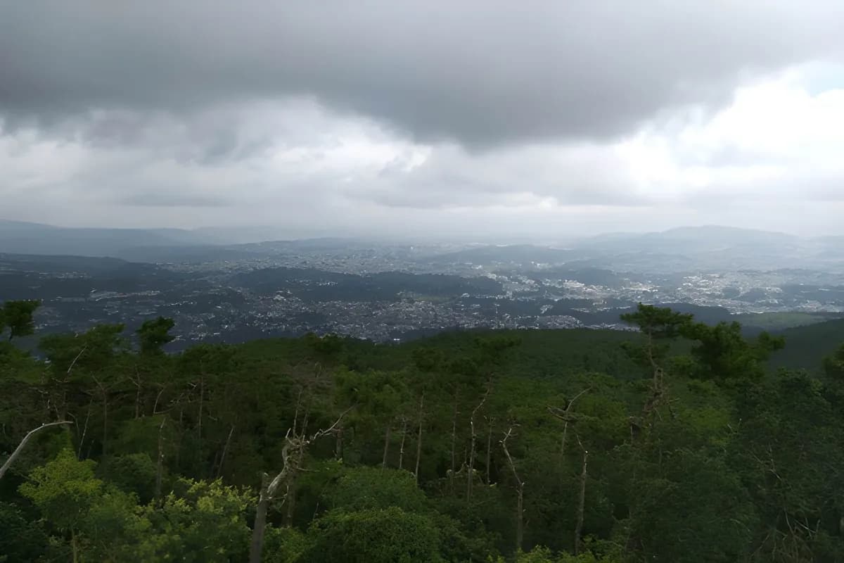 Top of the shillong peak shillong
