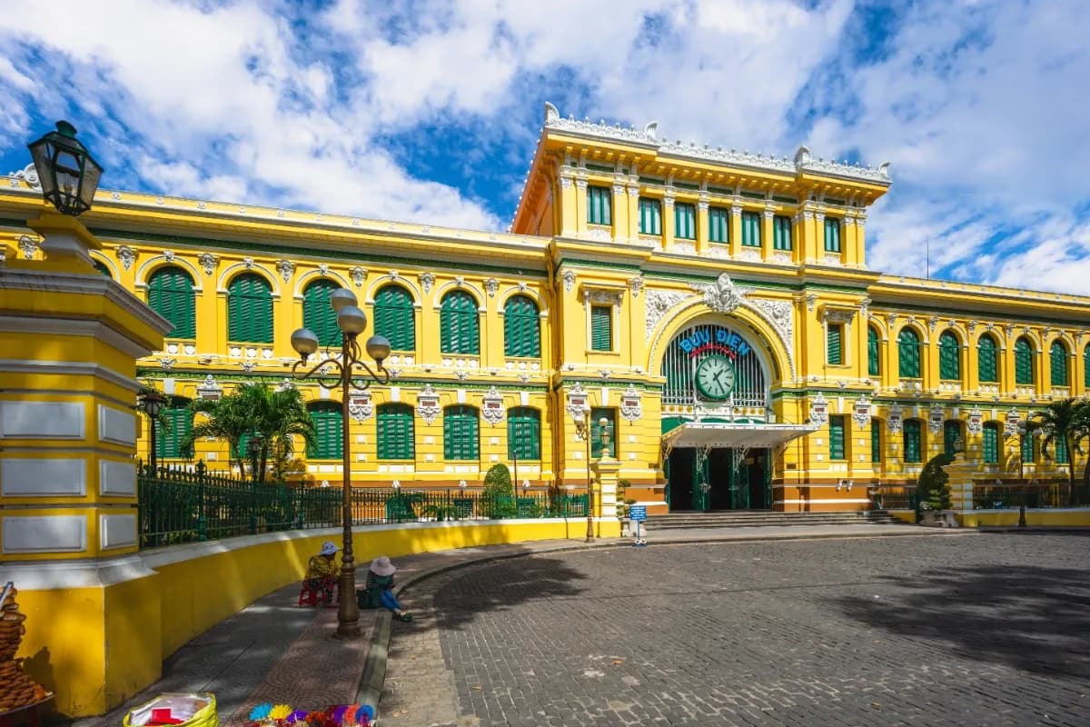 Saigon Central Post Office front View