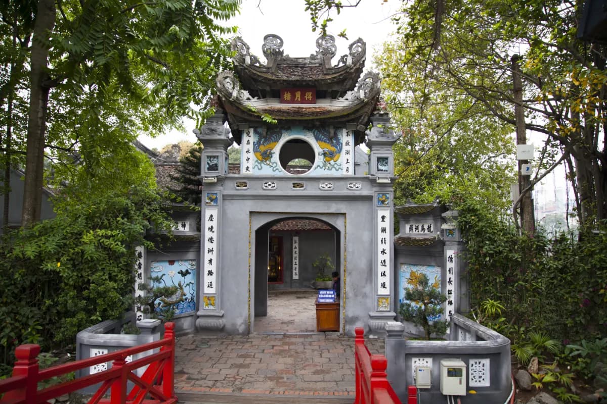 Ngoc Son Temple in Hanoi