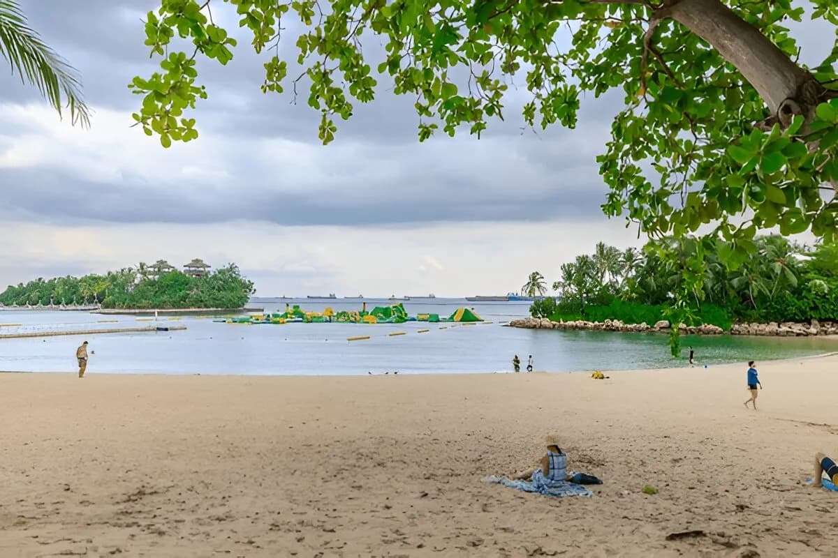 Sentosa Beach Singapore