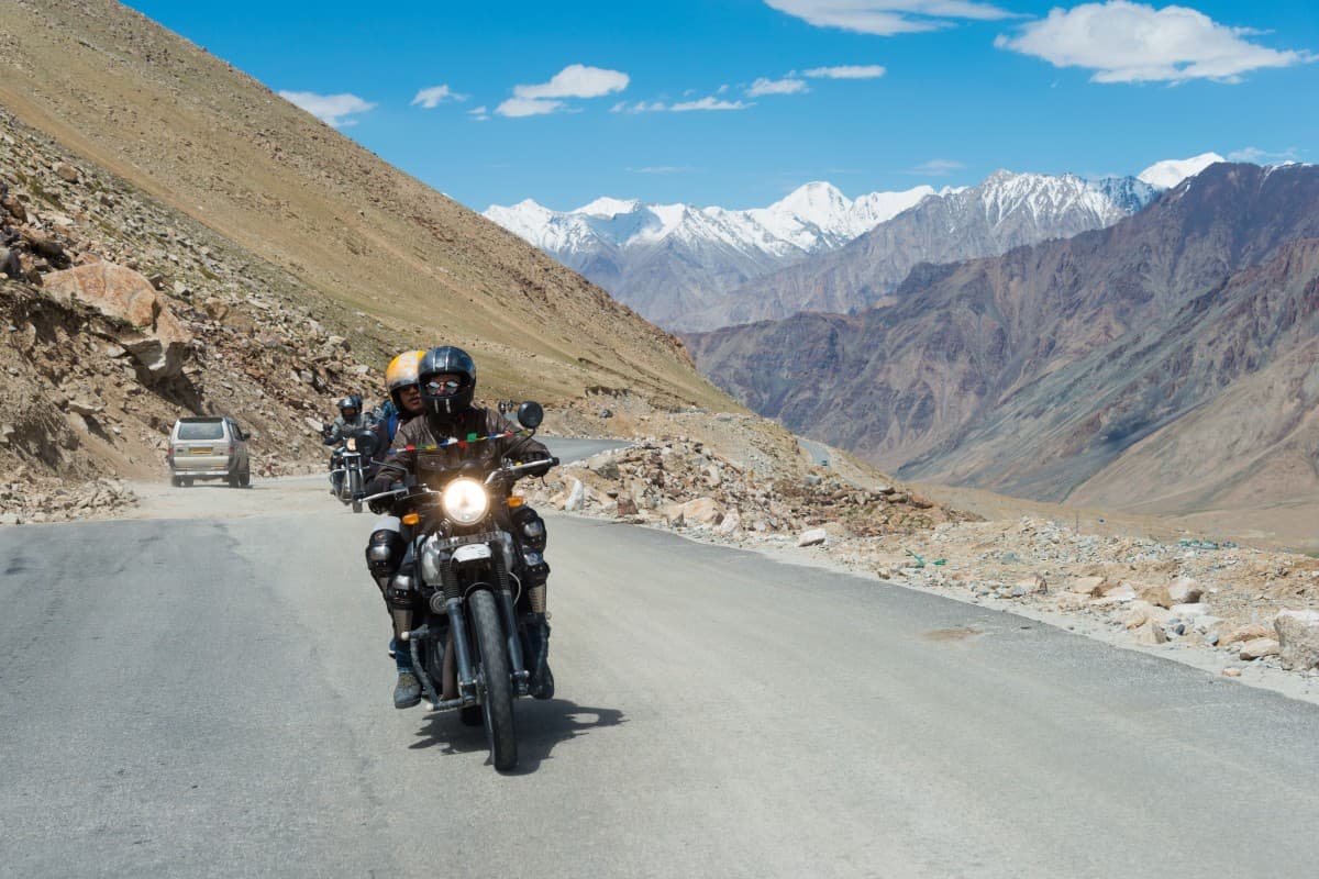 Srinagar to Delhi Bike Expedition via Umling La