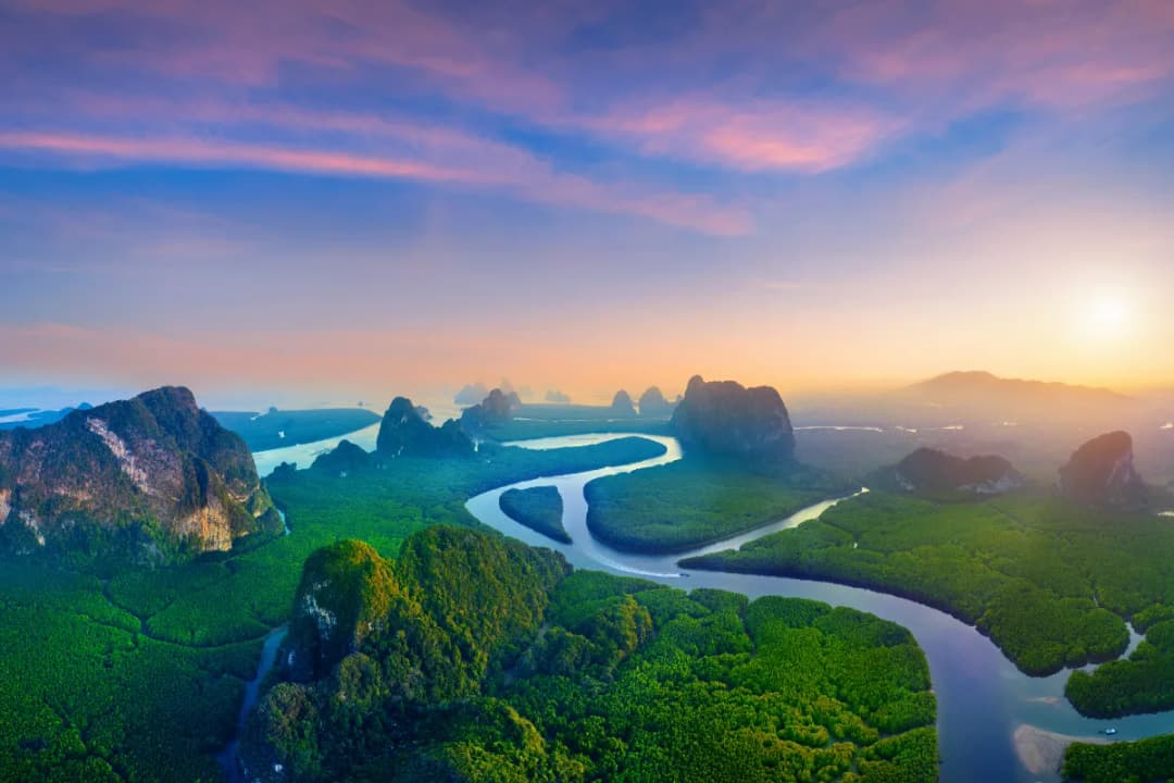 Phang Nga Bay Panorama