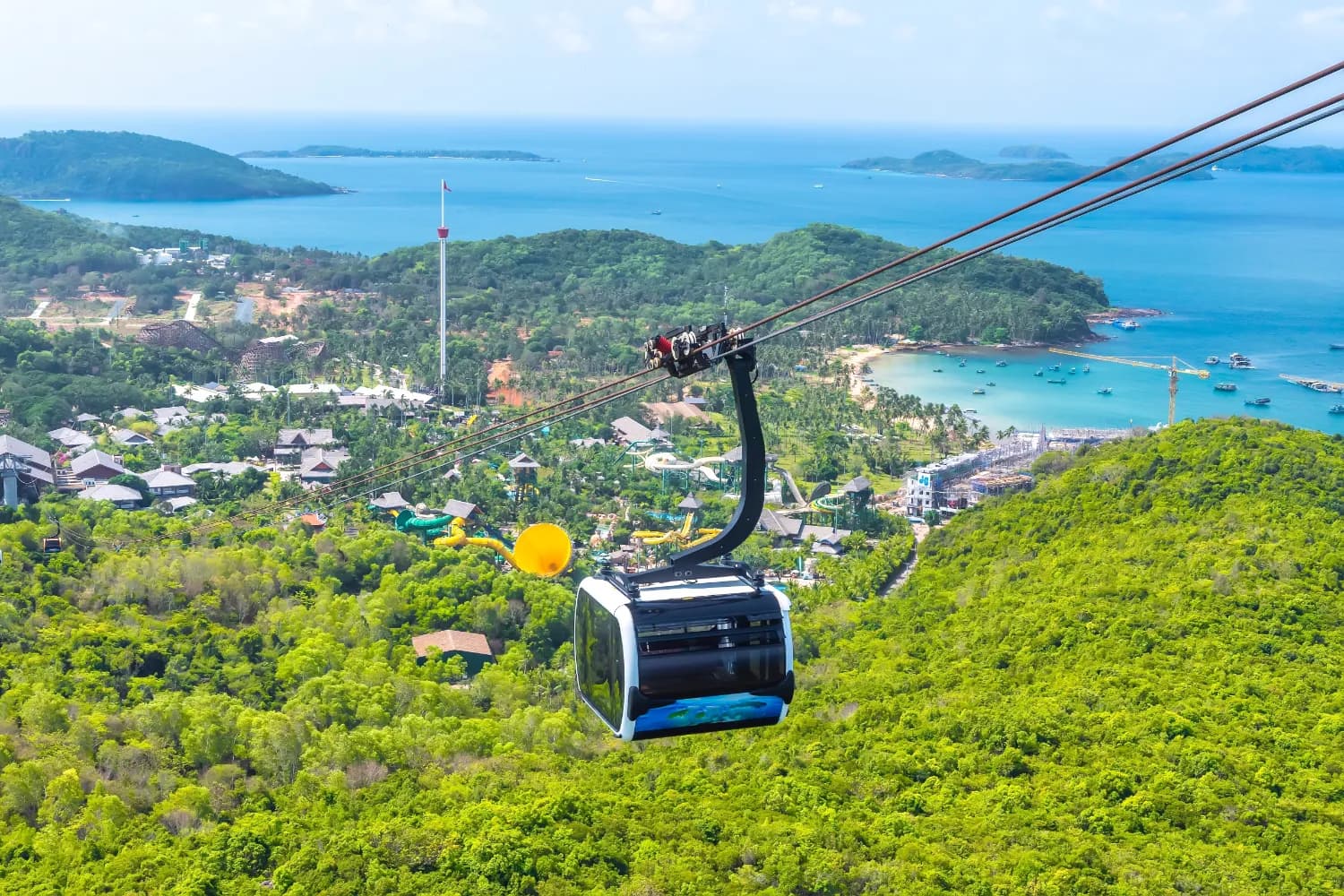 world's longest sea cable car