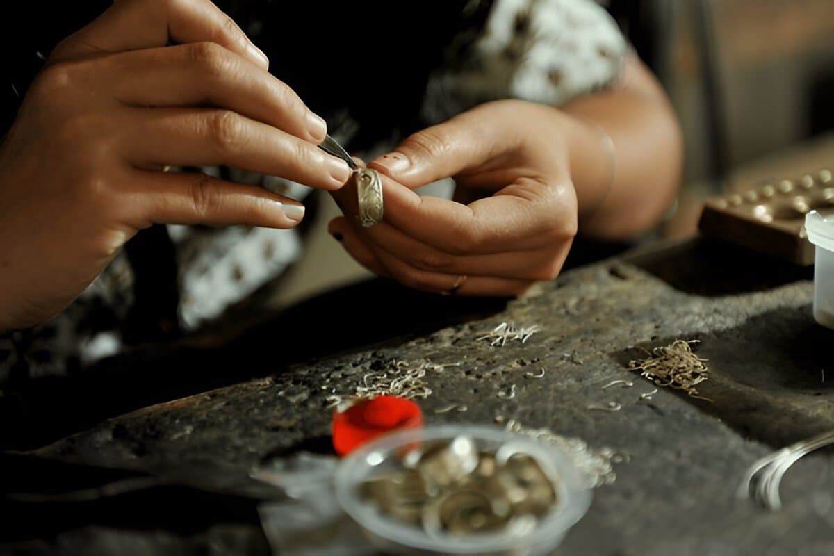 Batik Art in Celuk village & Mas village