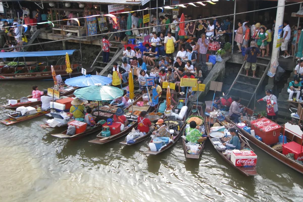 Floating Market Thailand