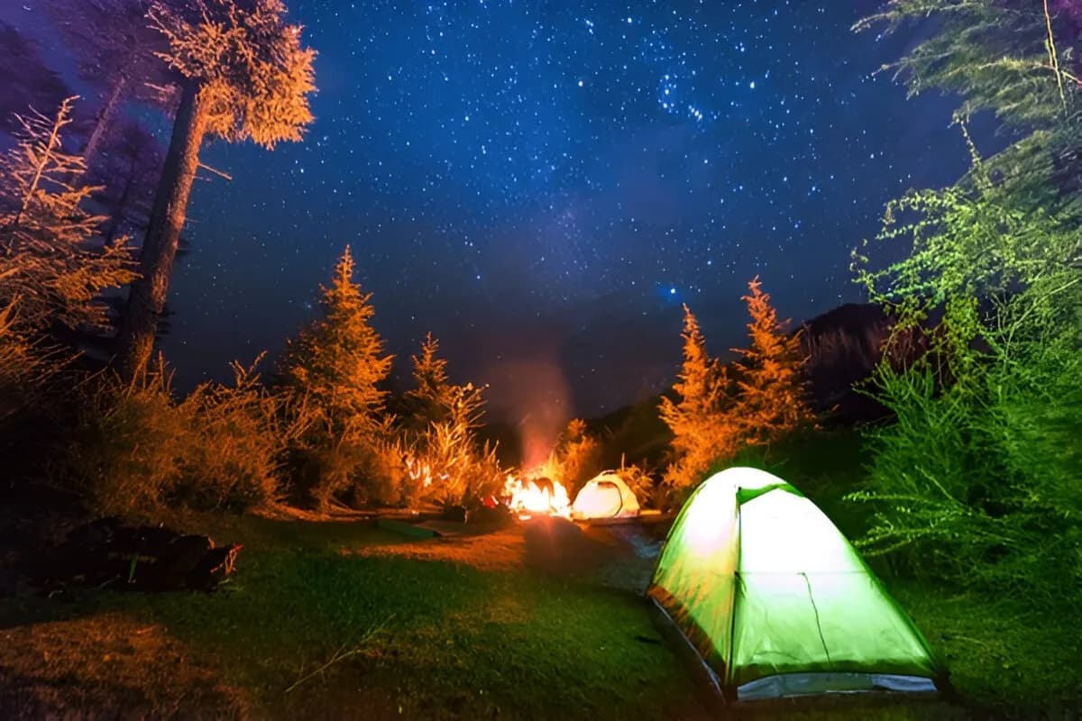 Camping in Manali