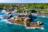 Cliff sea coast at Tanah Lot, Bali