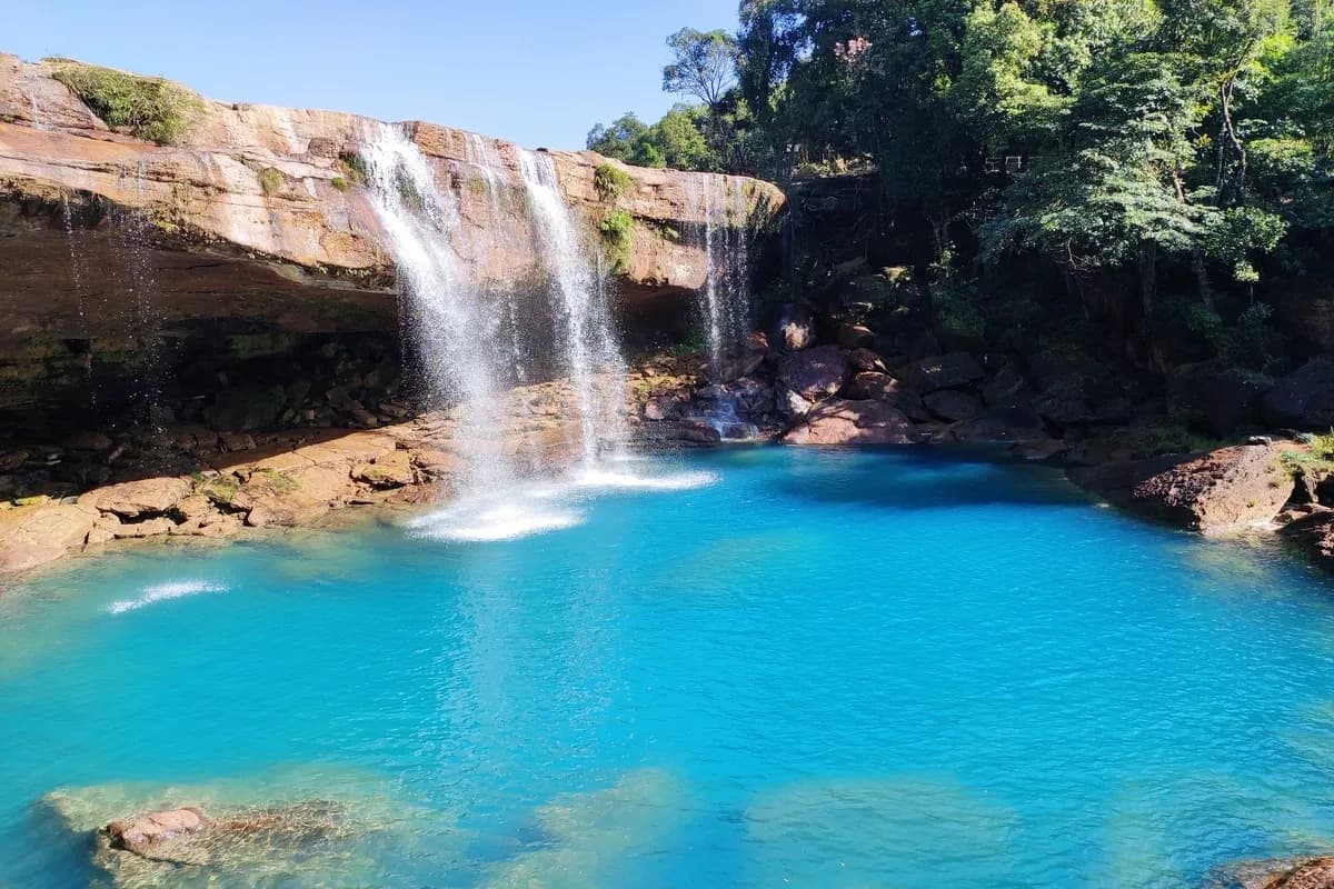 Krang Suri Falls in meghalaya