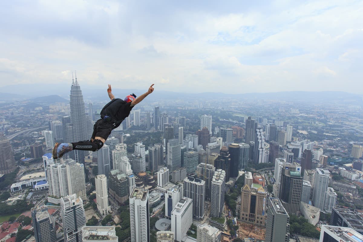 Skydiving in Malaysia