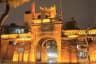 Old Quarter street night cityscape Hanoi Vietnam