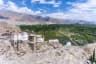 Beautiful Himalayan backdrop at Shey Palace