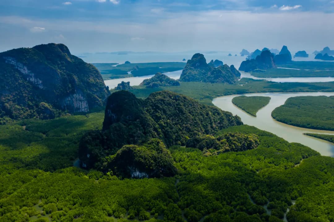 Mountain and Bay Landscapes