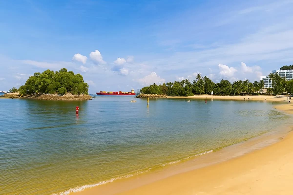 Sentosa Beach Singapore