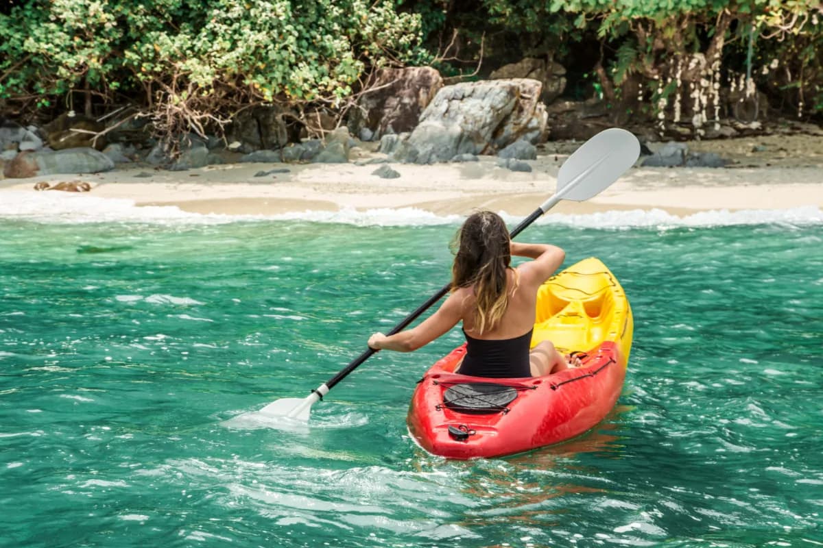 Kayaking in the Andaman