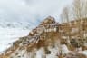 Key gompa tibetan monastery in winters