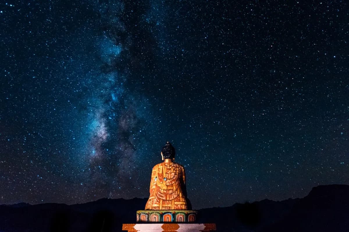 Buddha Statue in Spiti