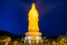 Aerial view of Linh Ung pagoda