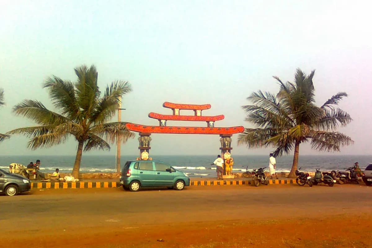 Bheemunipatnam Beach