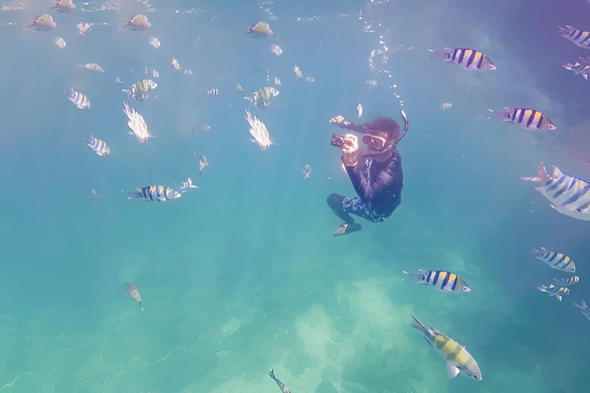 Snorkeling in Vietnam