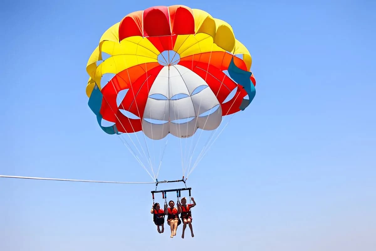 Parasailing in Andaman